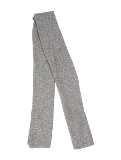 Pre-owned Amicale Cashmere Scarf W/ Tags In Grey