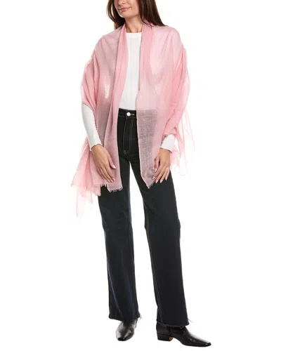 Amicale Cashmere Solid Felted Cashmere Wrap In Multi