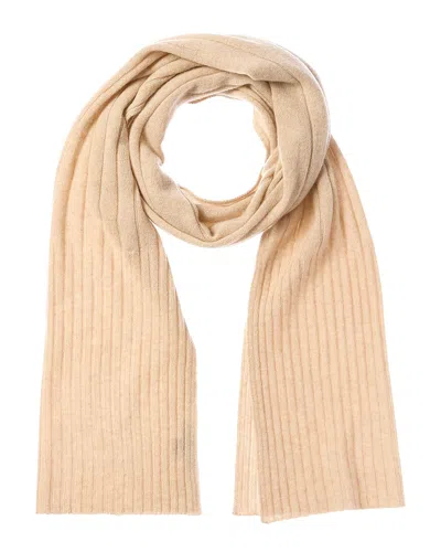 AMICALE AMICALE CASHMERE VARIEGATED RIB SCARF