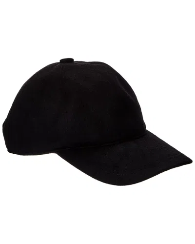 AMICALE CASHMERE AMICALE CASHMERE WOVEN CASHMERE BASEBALL CAP
