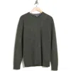 Amicale Feeder Stripe Cashmere Sweater In Green