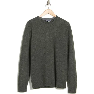 Amicale Feeder Stripe Cashmere Sweater In Green