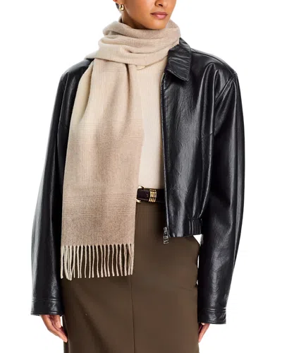 Amicale Ombre Cashmere Scarf In Neutral