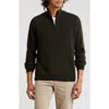 Amicale Rib Cashmere Pullover In Black