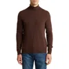 Amicale Turtleneck Cashmere Sweater In Brown