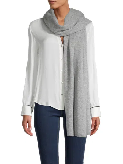 Amicale Women's Cashmere Travel Wrap In Light Grey