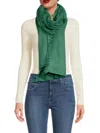 Amicale Women's Cashmere Wrap In Green