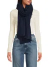 Amicale Women's Cashmere Wrap In Navy