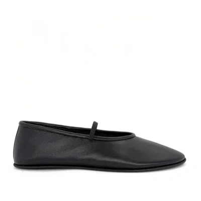 Amie Rafa Amber Elastic Mary Janes In Black