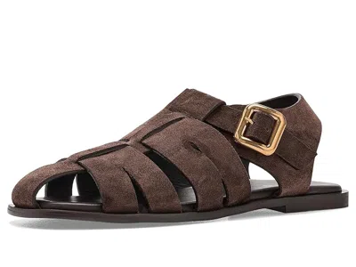 Amie Rafa Berta Fisherman Sandals Women's Flat Shoes Brown: Eu 38 (us Women's 7) M