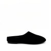 Amie Rafa Blade Suede Mules In Blue