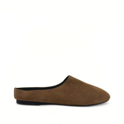 Amie Rafa Blade Suede Mules In Multi