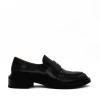 Amie Rafa Drew Chunky Leather Loafer In Black