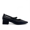 Amie Rafa Manna Leather Pumps In Black