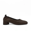 Amie Rafa Planner Block Kitten Heel In Brown