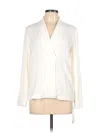 Amii Long Sleeve Blouse In White