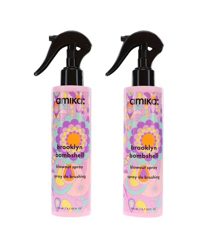 Amika 13.4oz Brooklyn Bombshell Blowout Spray 2 Pack