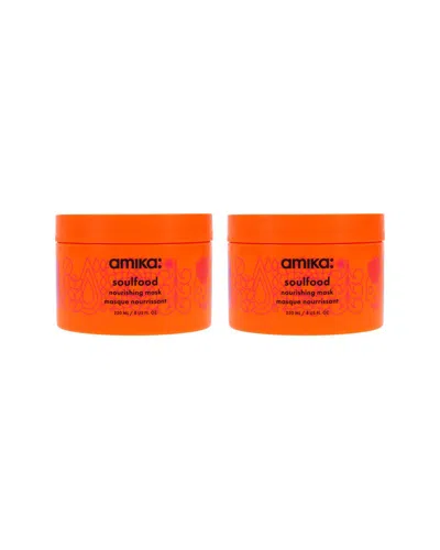 Amika 16oz Soulfood Nourishing Mask 2 Pack