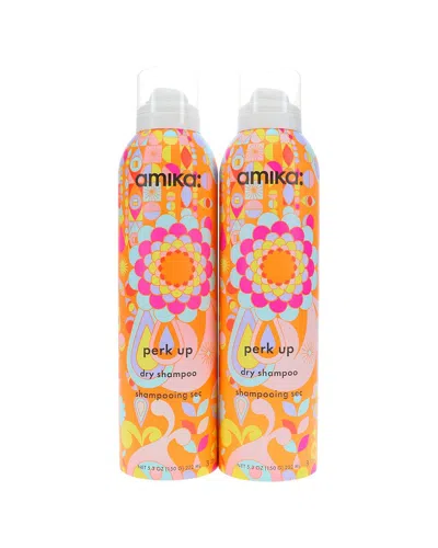 Amika 5.3oz Perk Up Dry Shampoo 2 Pack