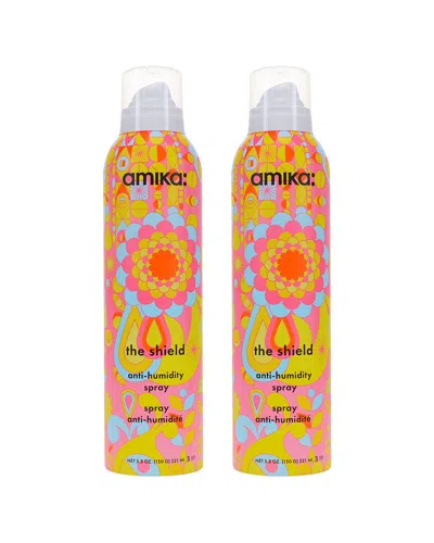 Amika 5.3oz The Shield Anti-humidity Spray 2 Pack