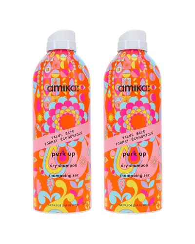 Amika 9.5oz Perk Up Dry Shampoo 2 Pack