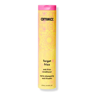 Amika Forget Frizz Anti-frizz Conditioner - 9.2 oz In Transparent