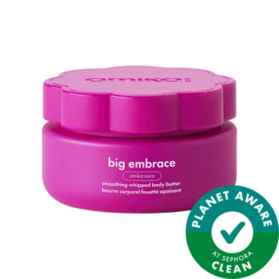 Amika Mini Big Embrace Smoothing Whipped Body Butter 2.5 Oz/75 ml In Transparent