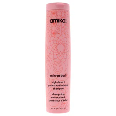 Amika Mirrorball High Shine Plus Protect Antioxidant Shampoo By  For Unisex - 9.2 oz Shampoo In Red