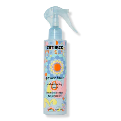 Amika Power Hour Curl Refreshing Spray In Transparent