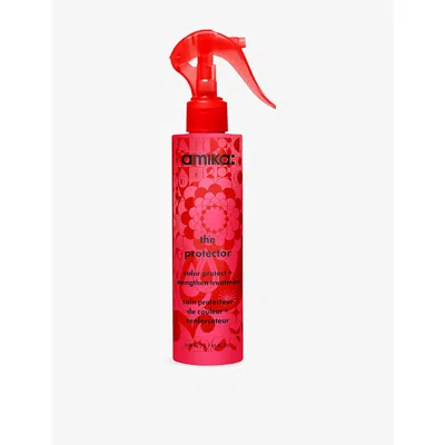 Amika The Protector Colour Protect + Strengthen Treatment 200ml In Red