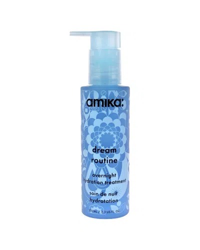 Amika Unisex 3.3oz Dream Routine Overnight Hydrating Hair Mask In White