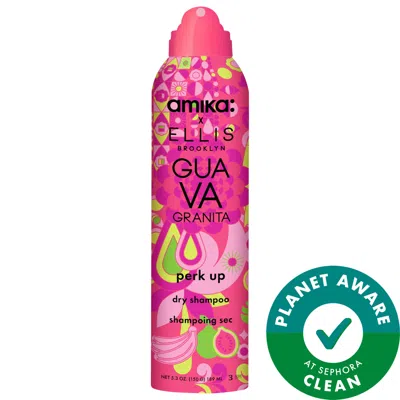 Amika X Ellis Brooklyn Guava Granita Perk Up Dry Shampoo 5.3 Oz/189 ml