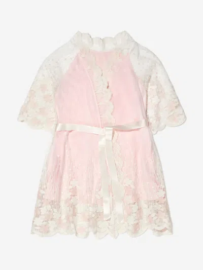 Amiki Children Babies' Girls Claire Dressing Gown 4 - 6 Yrs Pink