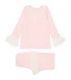 Amiki Lace-trim Alana Pyjama Set In Pink