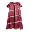 Amiki Silk Lace-trim Catherine Nightdress In Red