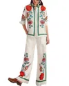Amina Glam 2pc Shirt & Short In White