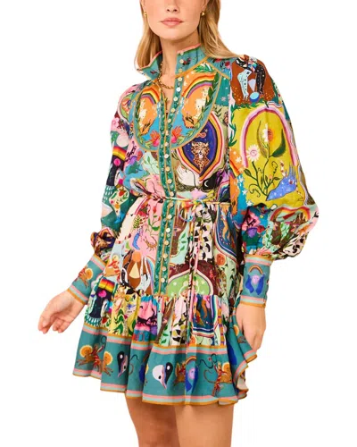 Amina Glam Dress In Multi