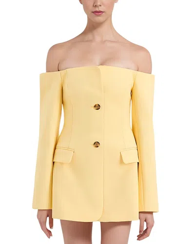 Amina Glam Dress In Yellow