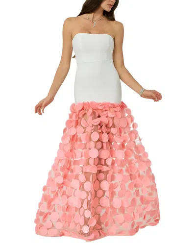 Amina Glam Gown In Pink