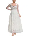 Amina Glam Maxi Dress In Neutral