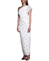 Amina Glam Maxi Dress In White