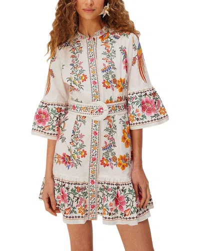Amina Glam Midi Dress In Multi