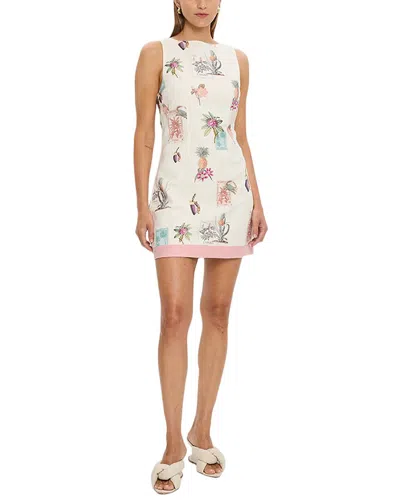 Amina Glam Mini Dress In Multi