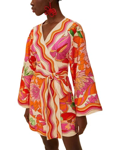 Amina Glam Mini Dress In Pattern
