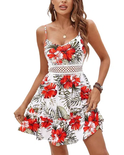 Amina Glam Mini Dress In Multi