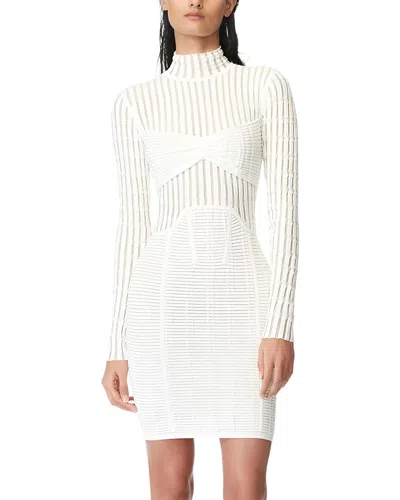 Amina Glam Mini Dress In White