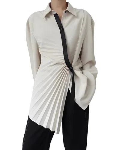 Amina Glam Shirt In Neutral
