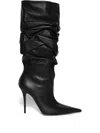 Amina Muaddi Woman Boot Black Size 6 Synthetisches Material In Black