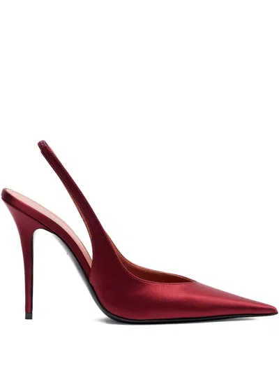 AMINA MUADDI 105MM ANOK SLING-BACK POINTED-TOE PUMPS