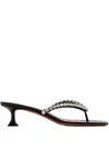 Amina Muaddi Flip-flop High-heeled Sandals